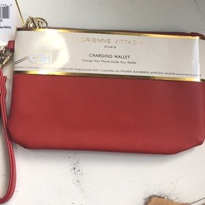 Phone charging wristlet